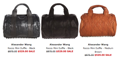 alexander wang purse sale