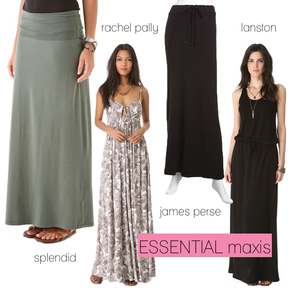 My Essentials | Maxi Dresses & Skirts