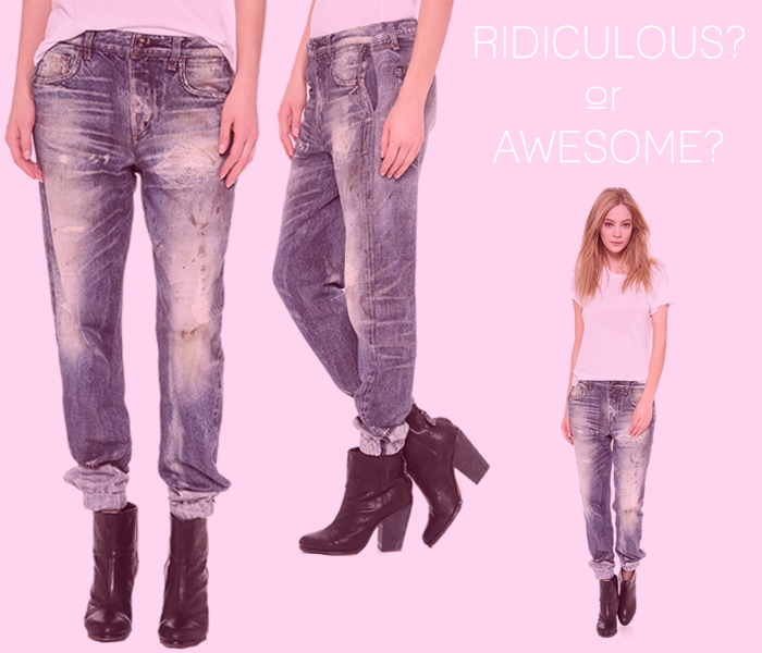 rag & bone/jean pajama jeans, shopbop