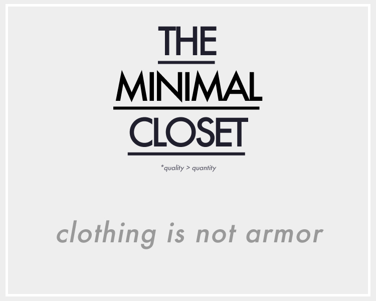 the minimal closet, minimalist fashion, minimalism,