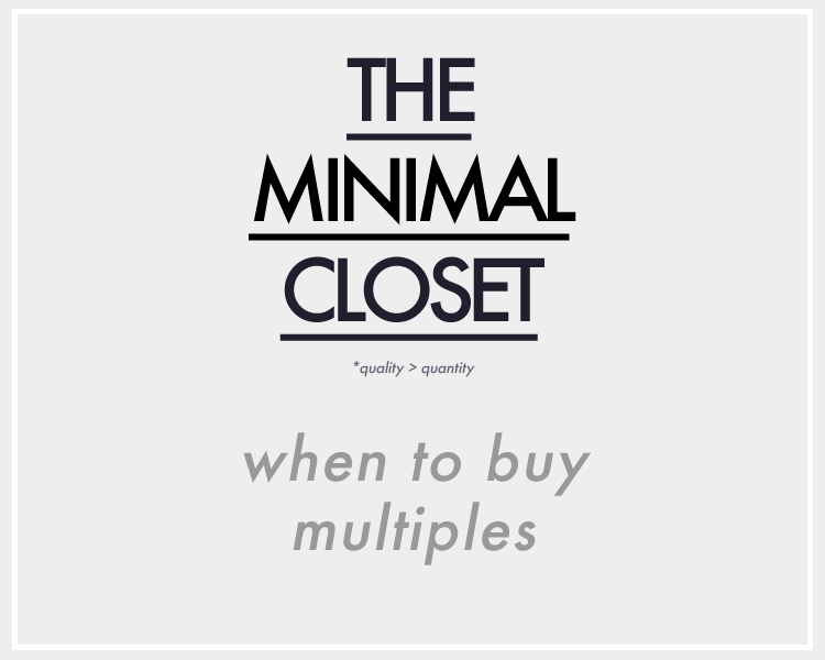 the minimal closet