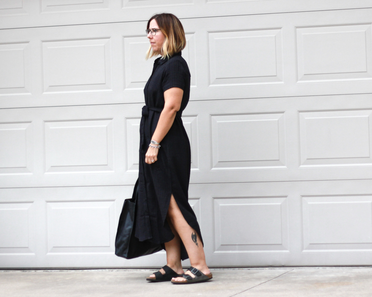 reformation nairobi dress sustainable style review