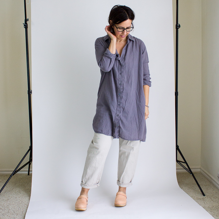 chimala selvedge ivory jeans outfit