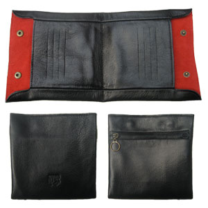 Efika Square Leather Wallet: $115