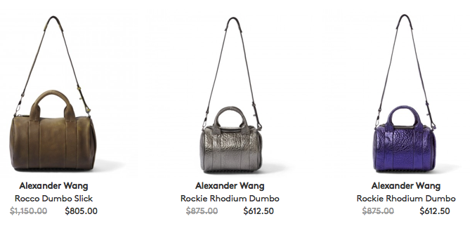 alexander wang coupon code sale