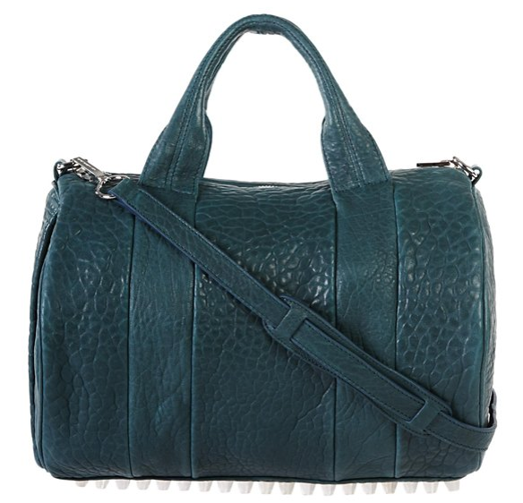 alexander wang emerald rocco satchel