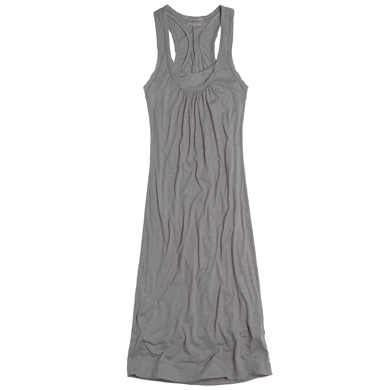 james perse rouched racerback dress