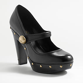 coach studded mary janes