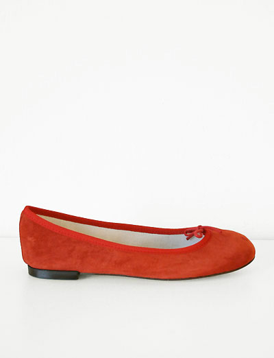 red repetto ballet flat 15% off 