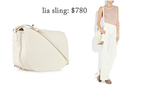 alexander wang lia sling handbag
