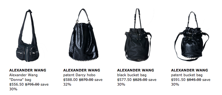 alexander wang bag sale