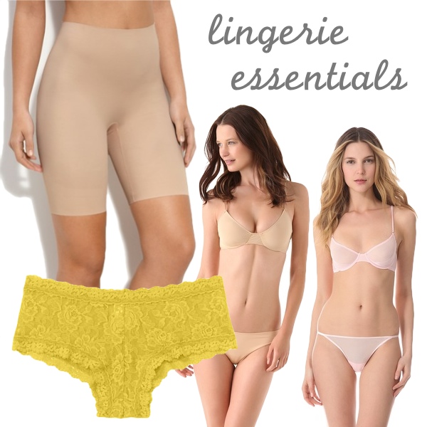 lingerie essentials