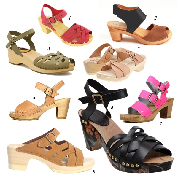 summer clog sandals