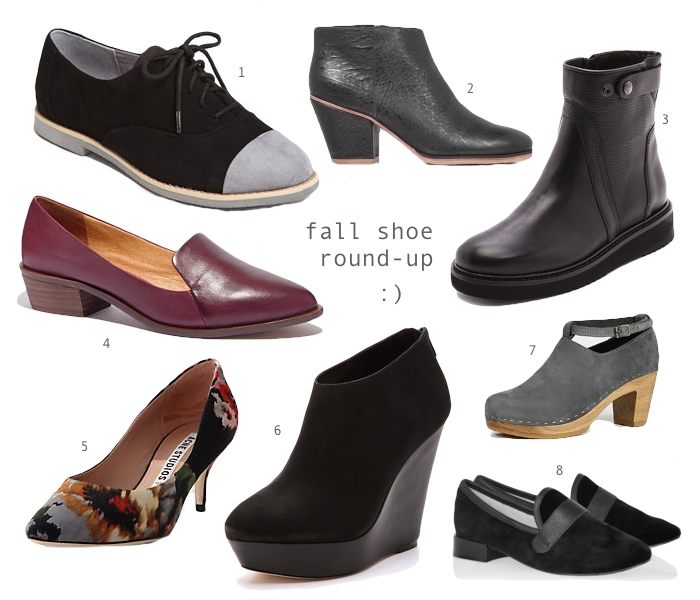 favorite fall shoes, fall 2013 shoes & booties, blogger favorite fall shoes
