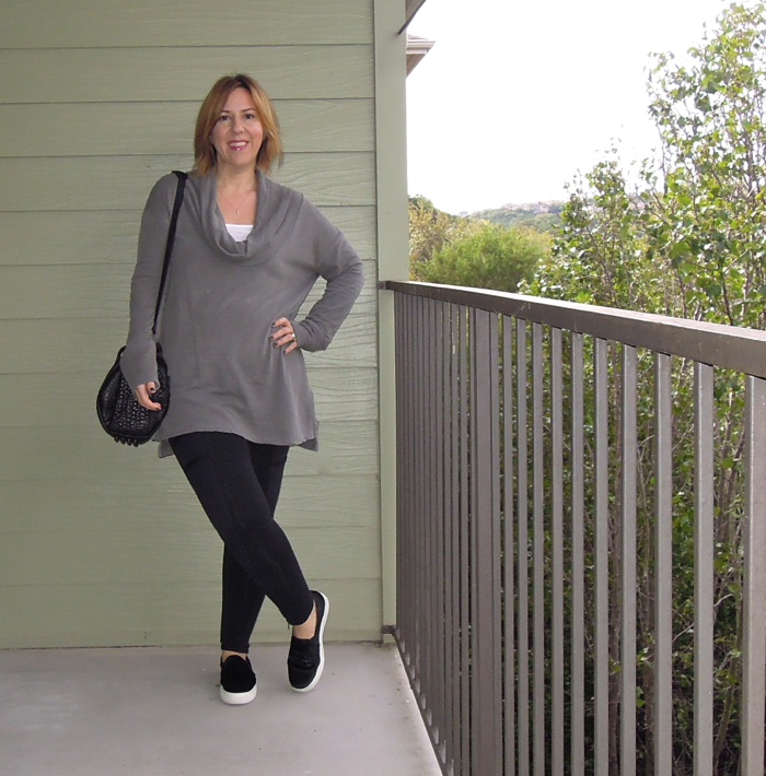 james perse tunic, solow leggings, vince blair sneakers, fashion blogger outfit, alexander wang rockie bag