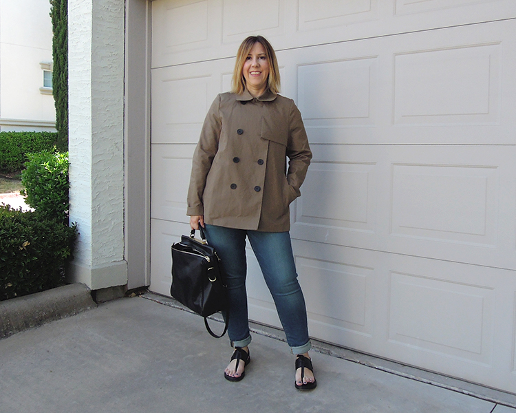 everlane swing trench review