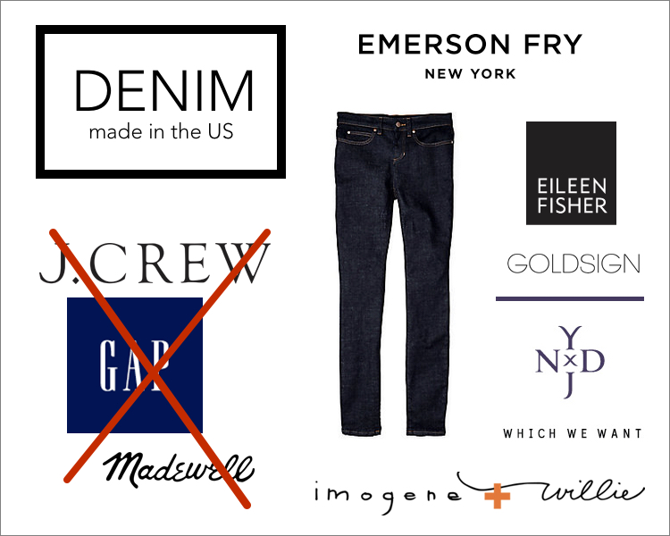 denim made in the USA, where to buy jeans made in the US