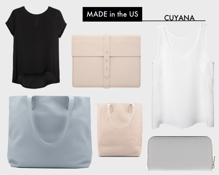 cuyana leather made in the US