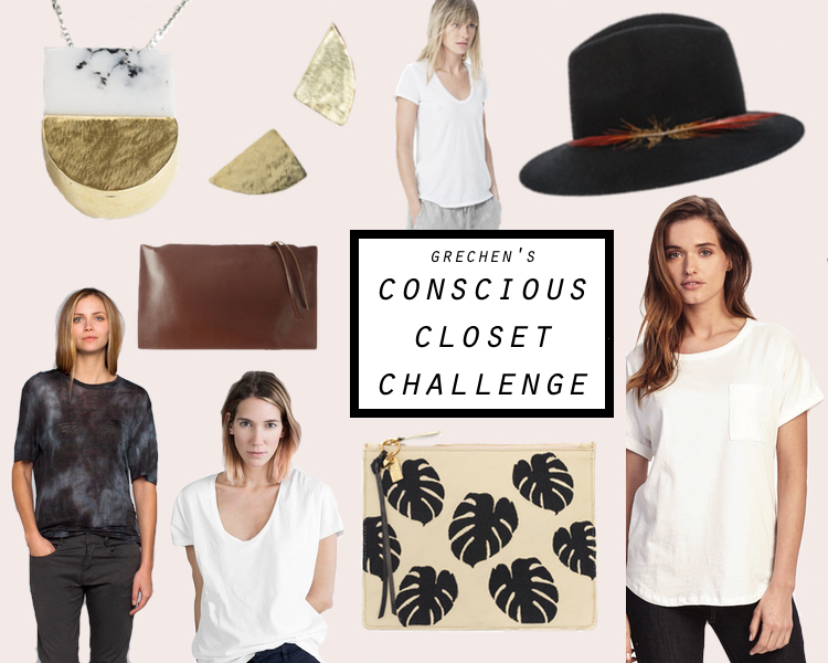 conscious closet challenge, earth week wardrobe challenge