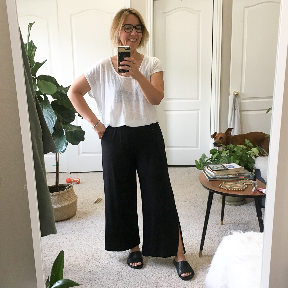 Outfit | Eileen Fisher Pants (for the Nordstrom Anniversary Sale)